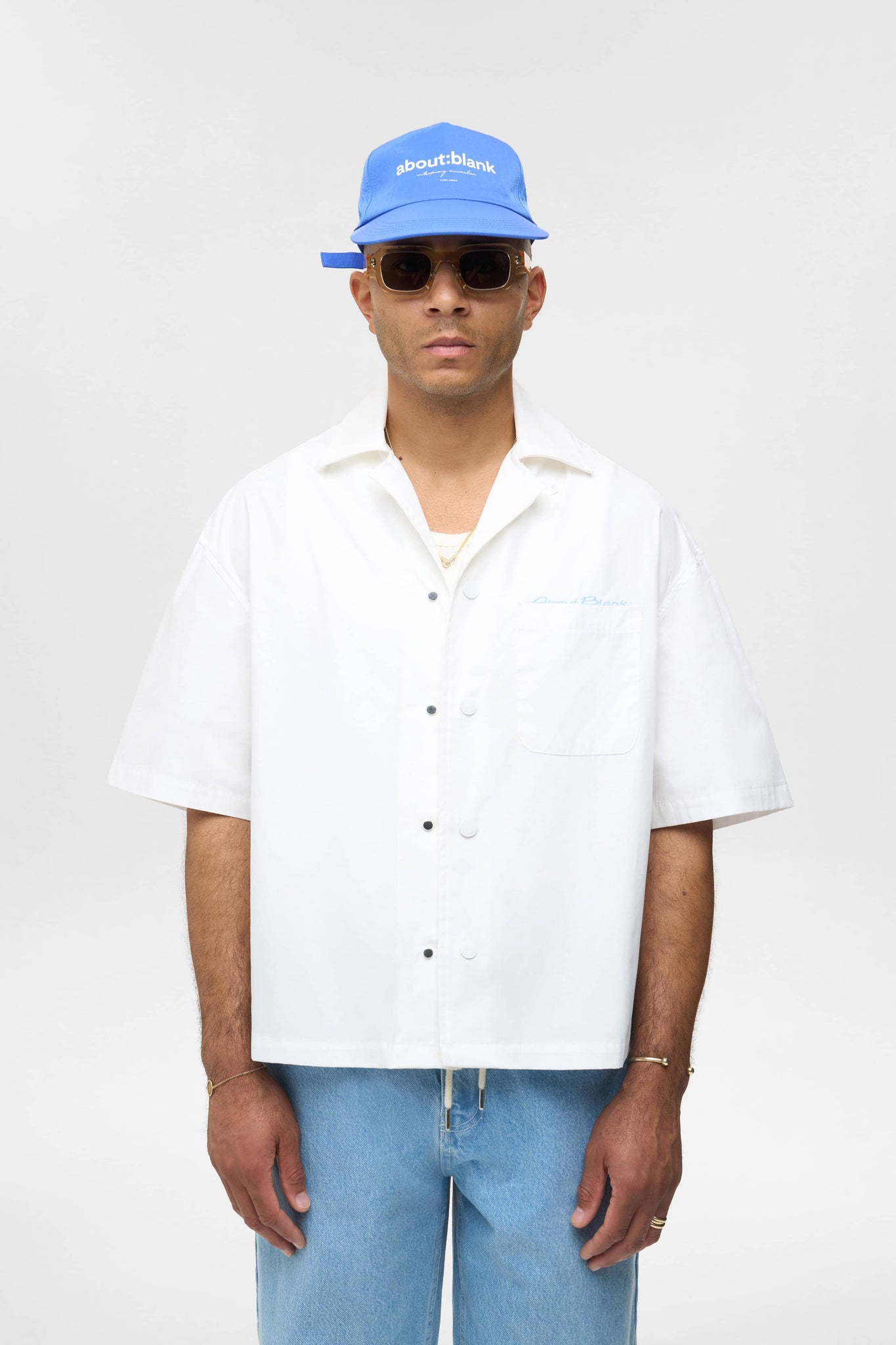 lago resort shirt white