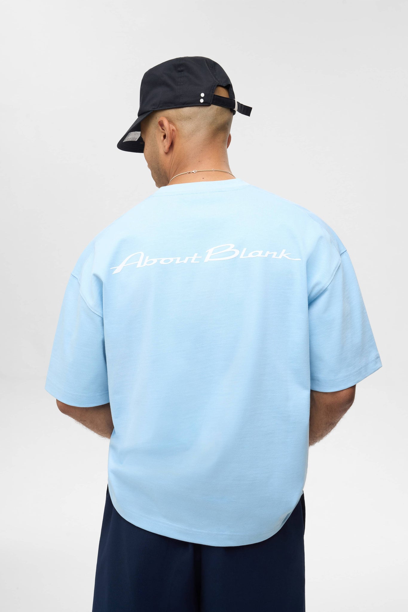 lago t-shirt sky blue/ecru