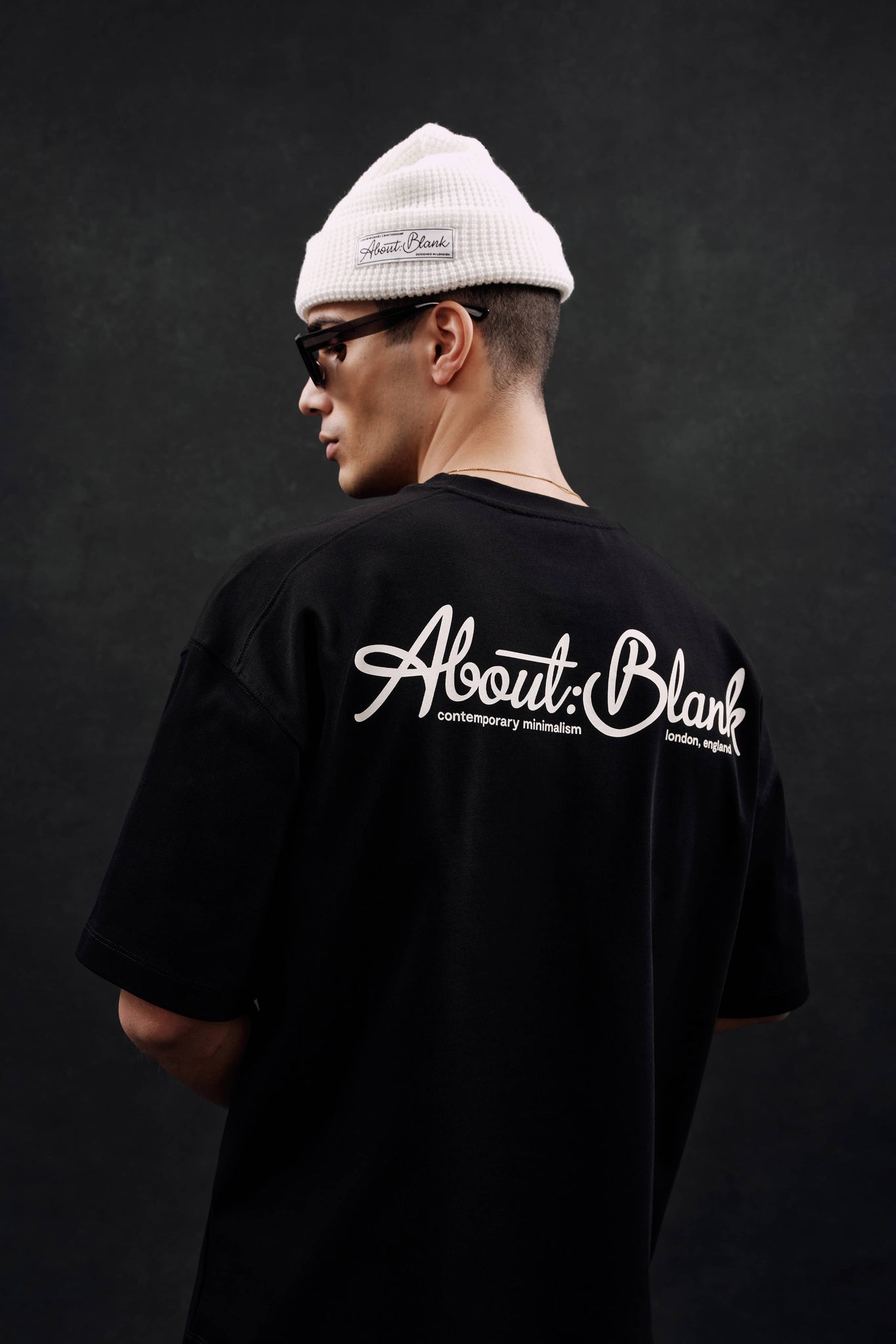 banner t-shirt black/ecru