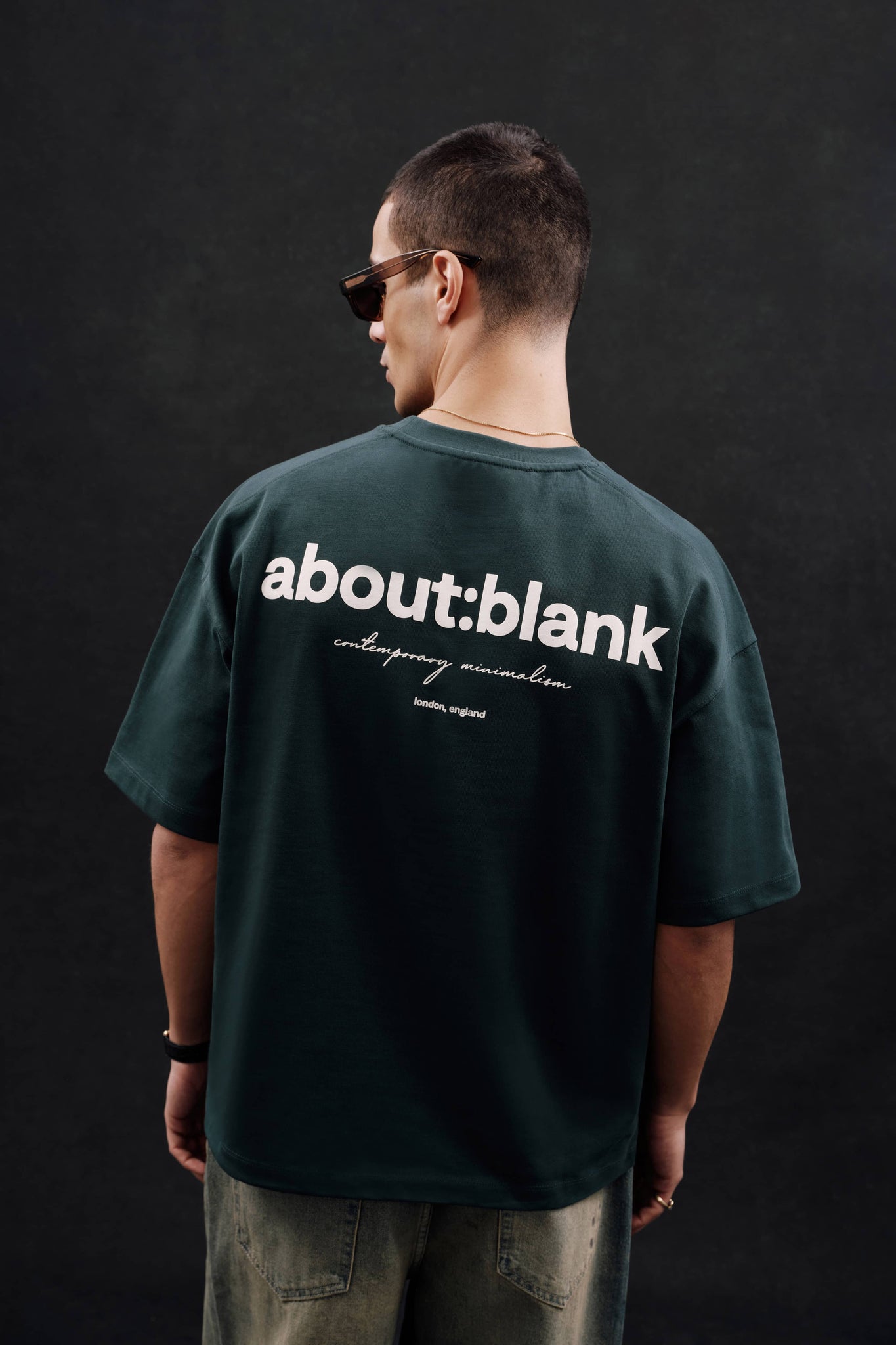 box t-shirt epsom green
