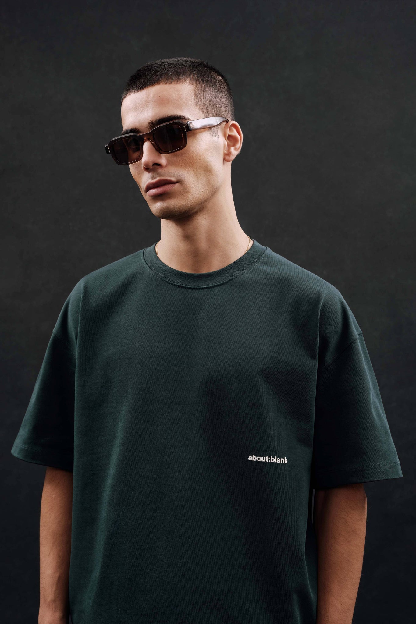 box t-shirt epsom green