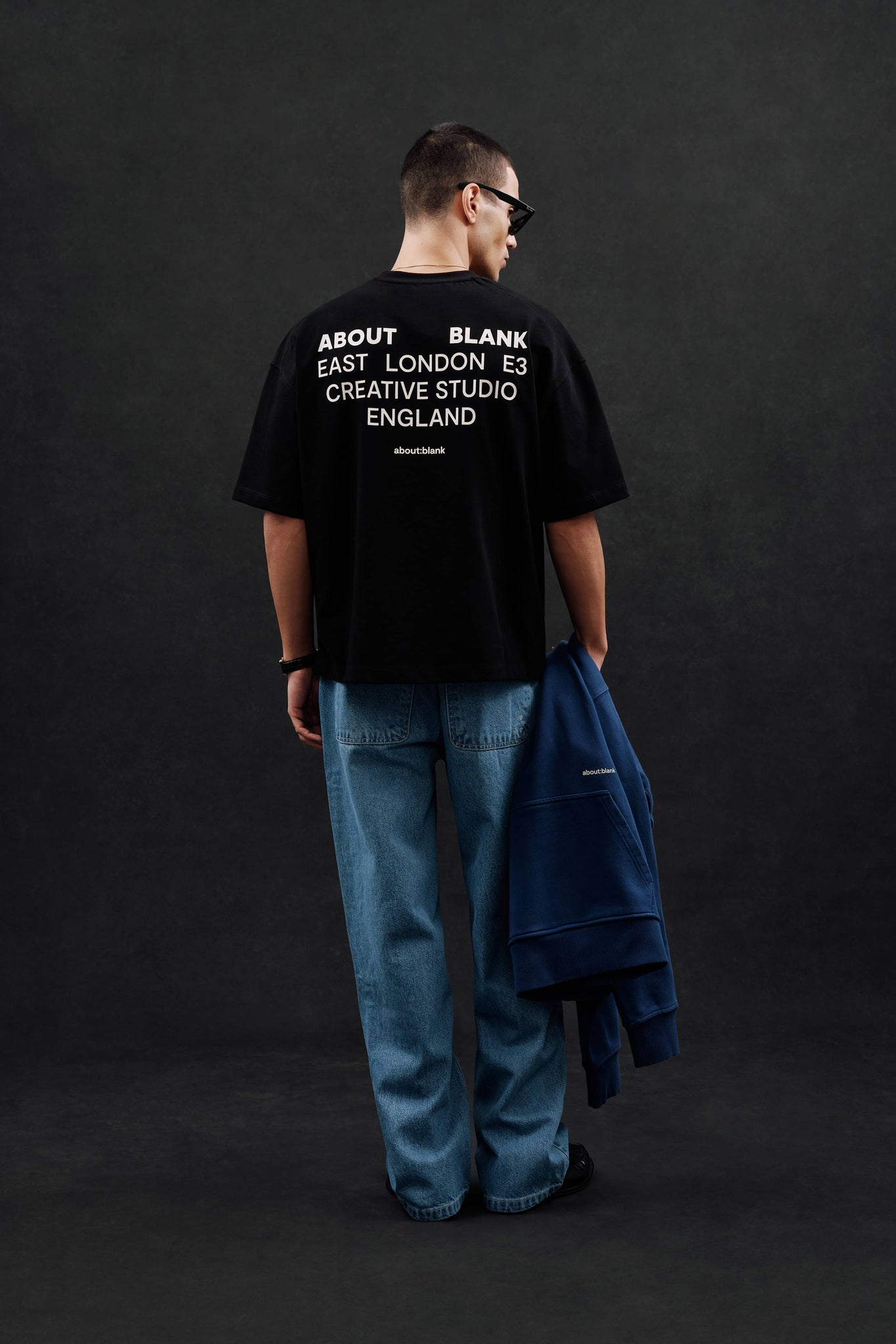creative studio t-shirt black/white
