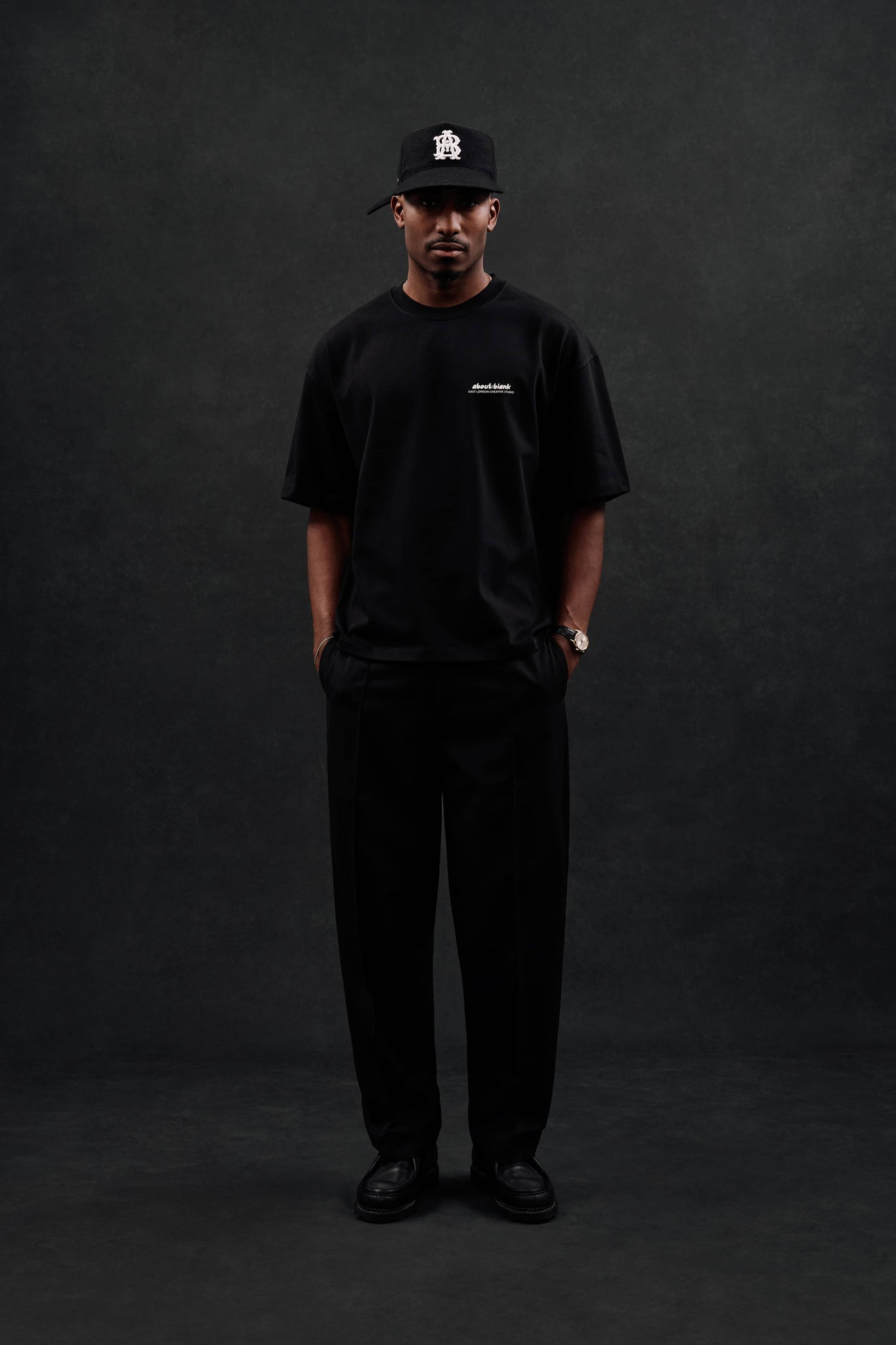zev t-shirt black/white