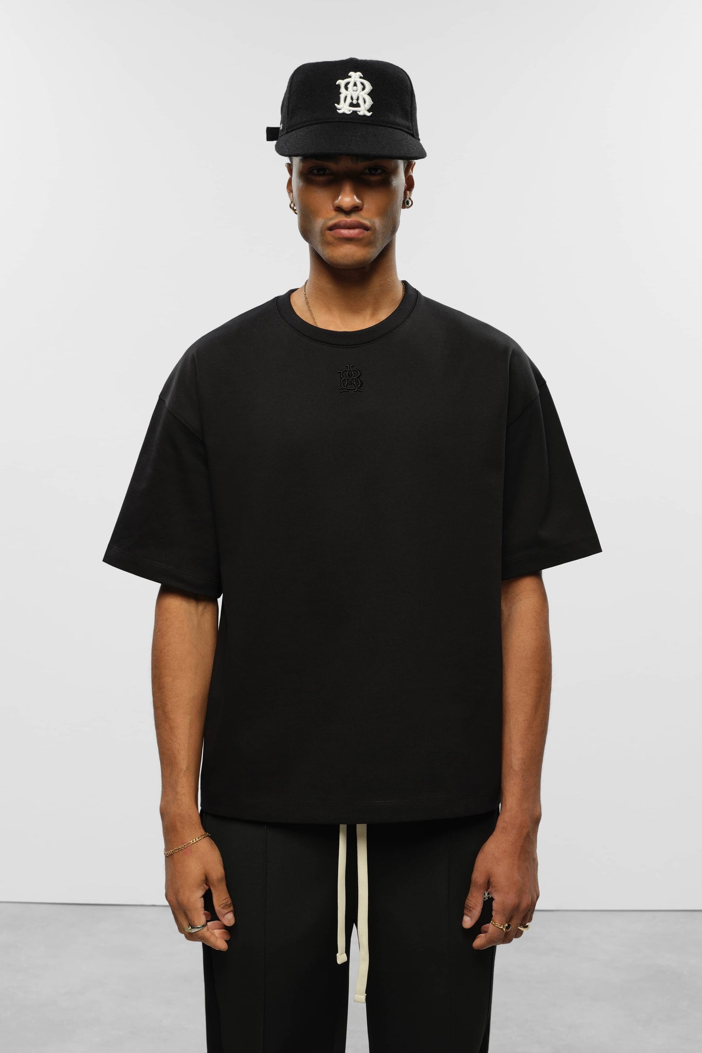 rollover t-shirt black/black