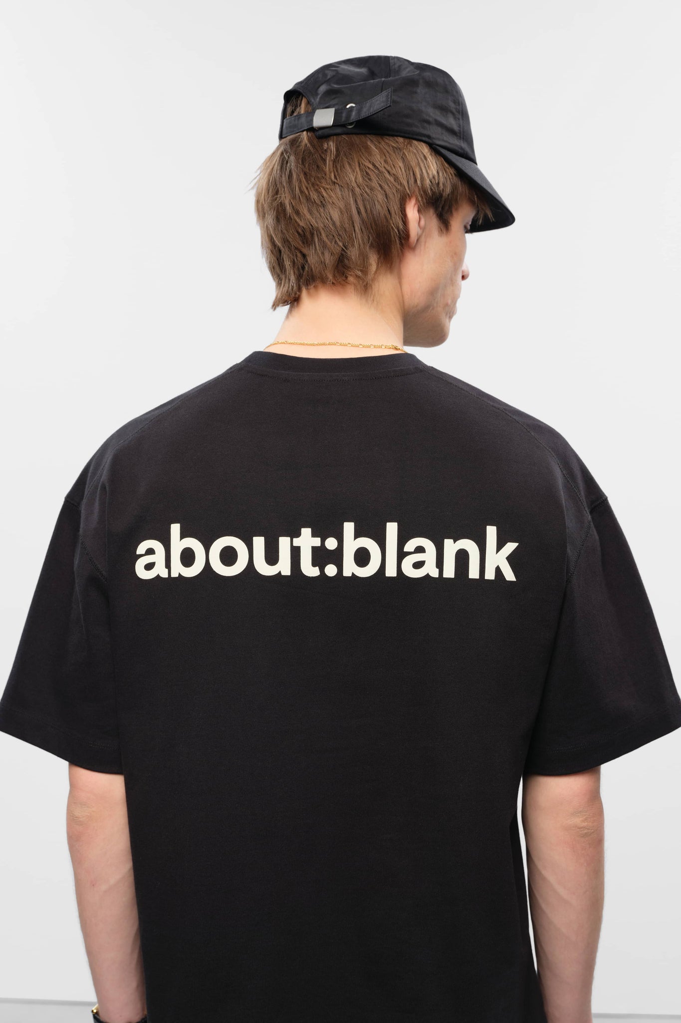 reverse t-shirt black/ecru
