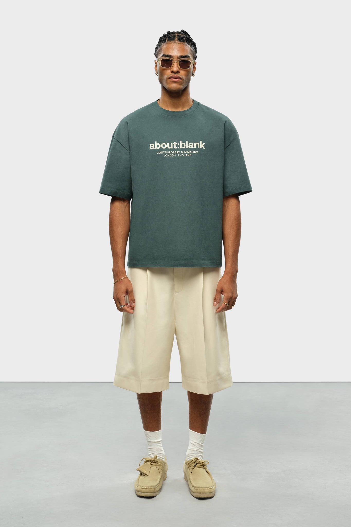 garçon t-shirt epsom green