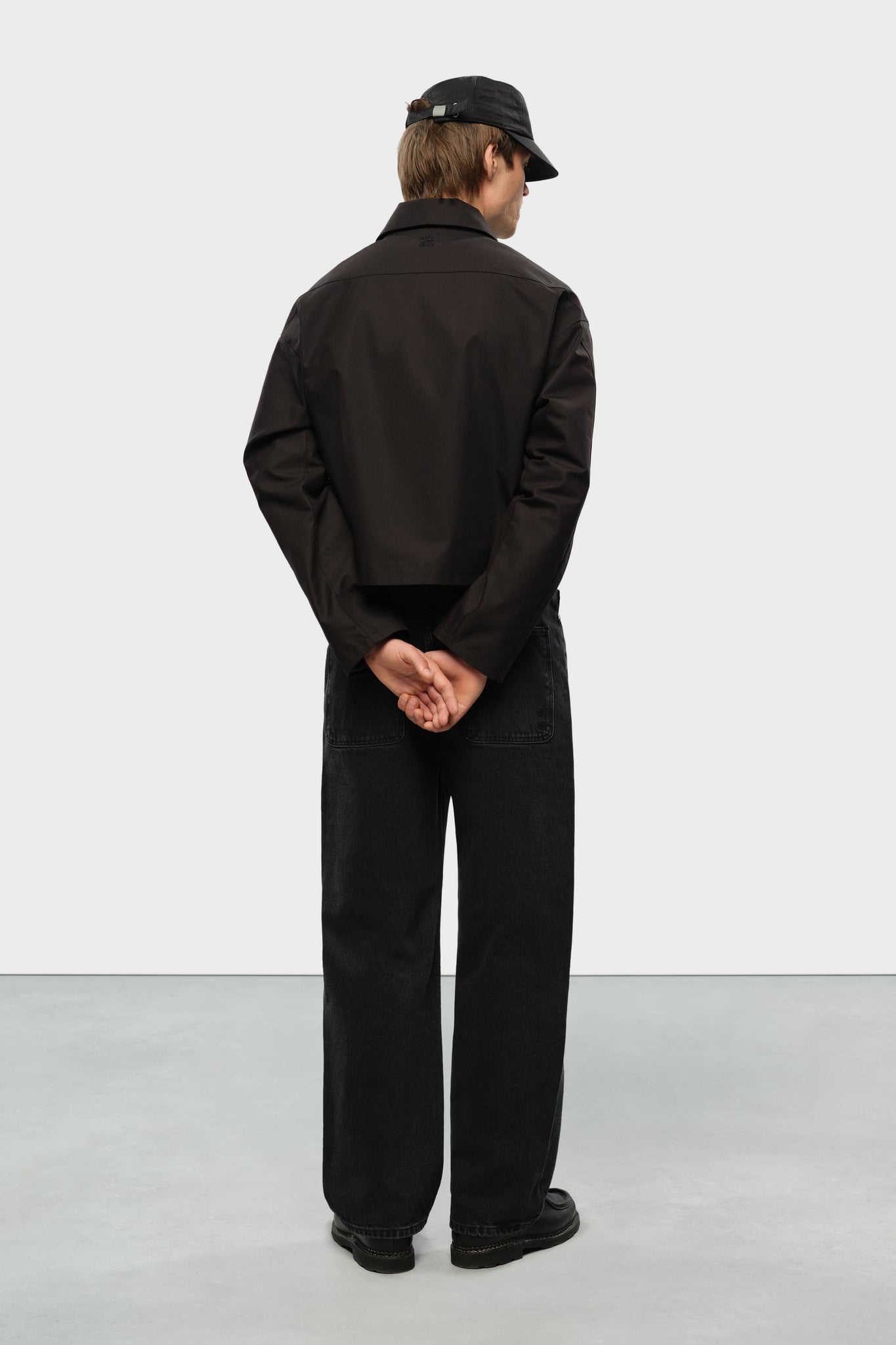 utility jacket black/black