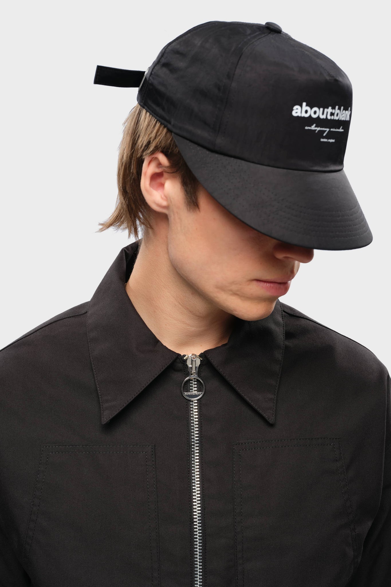 utility jacket black/black