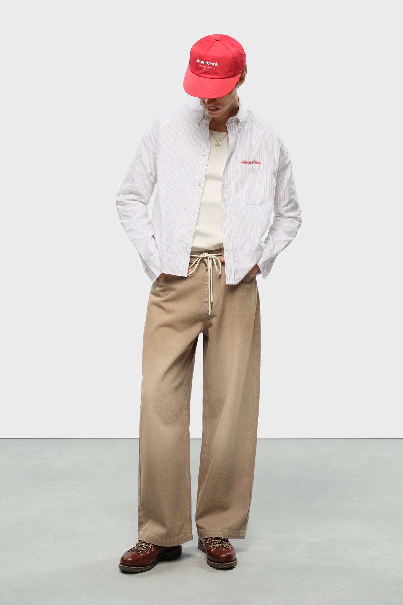 wide leg denim sand wash