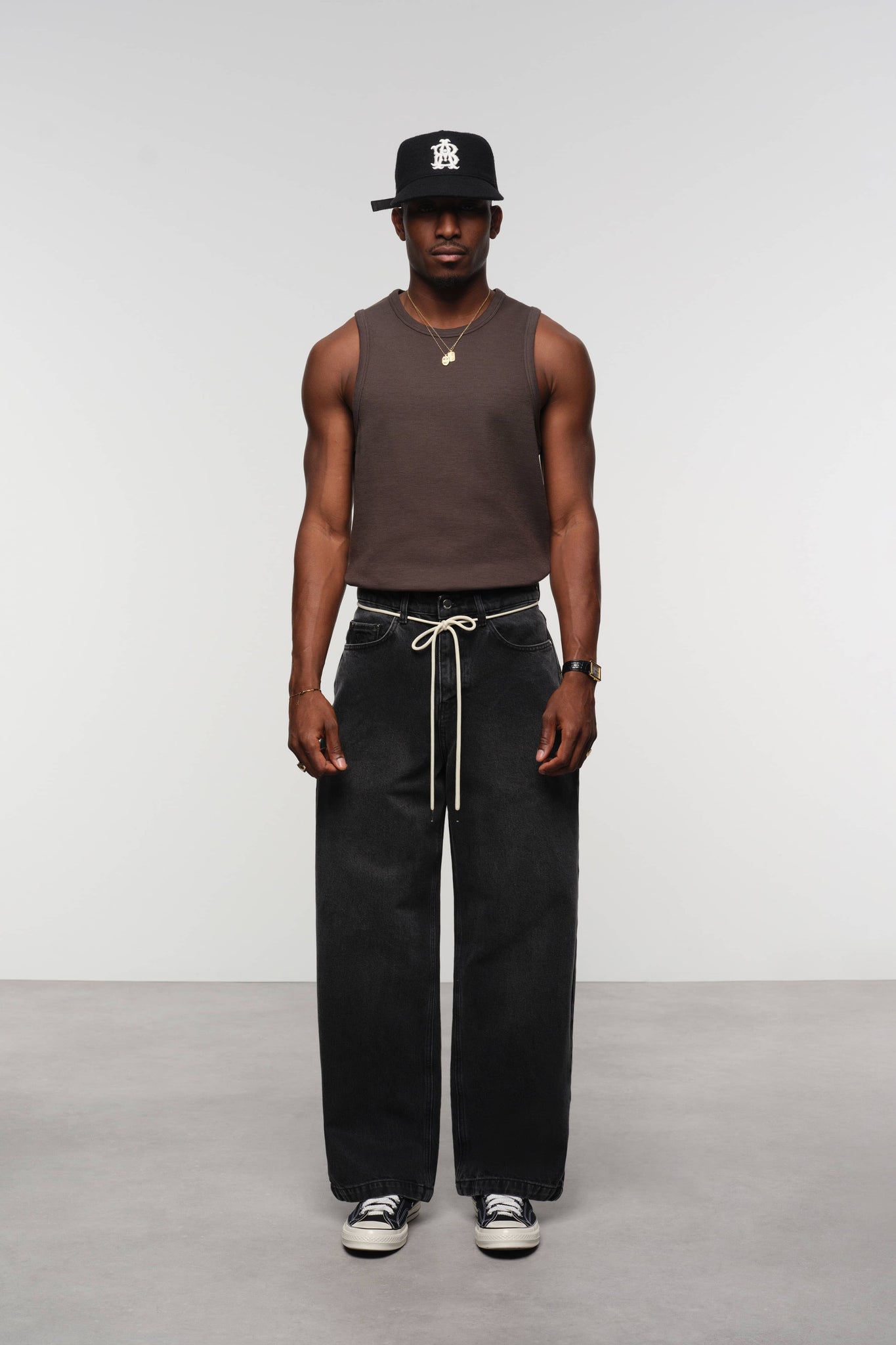 grange vest charcoal