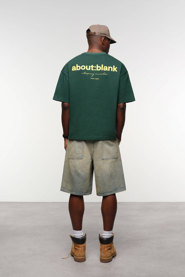 box t-shirt epsom green/yellow