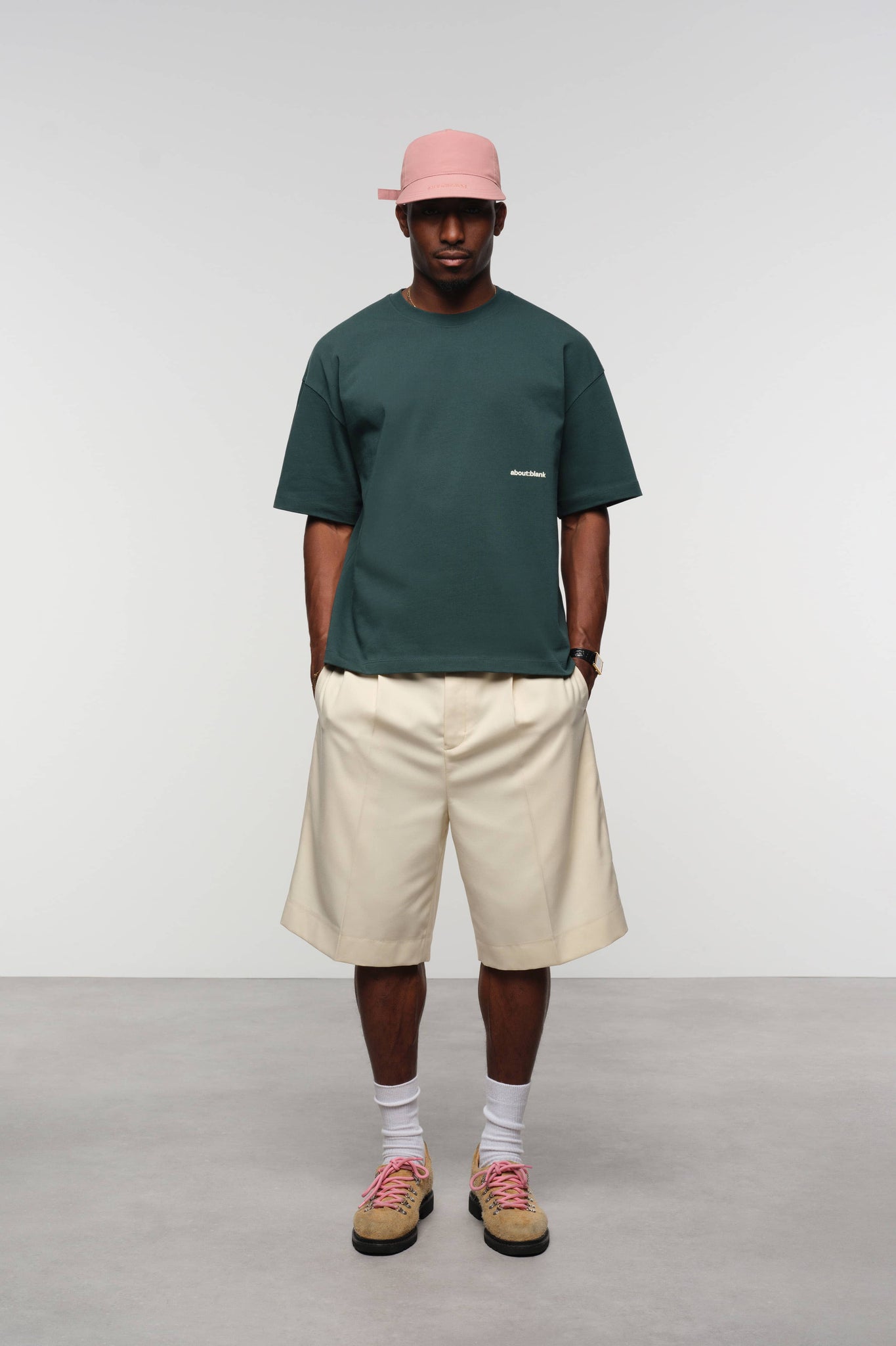 box t-shirt epsom green