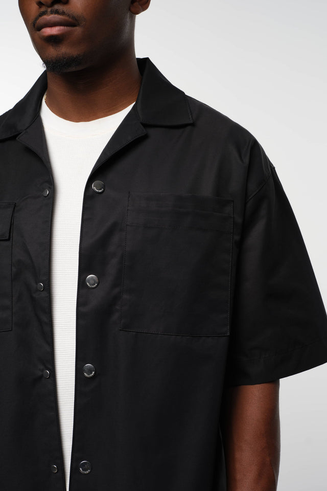 utility shirt black