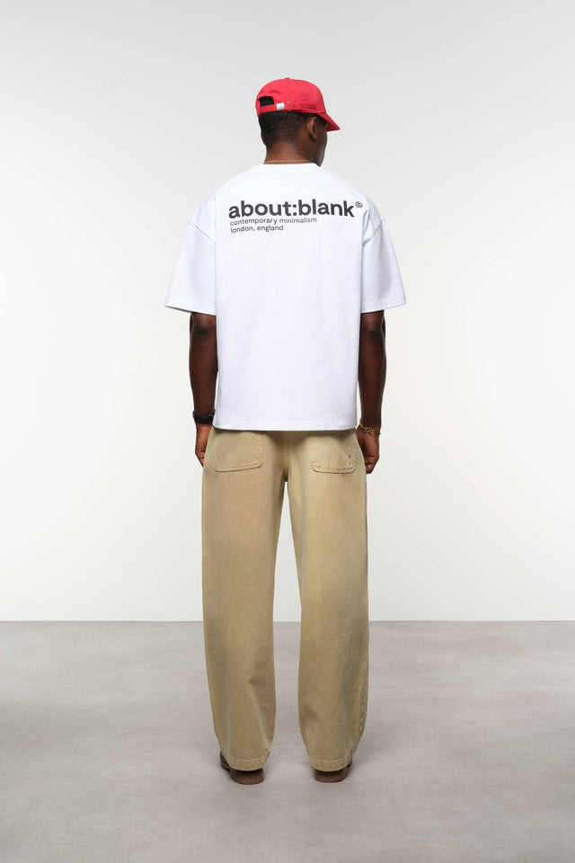 collection t-shirt white/black