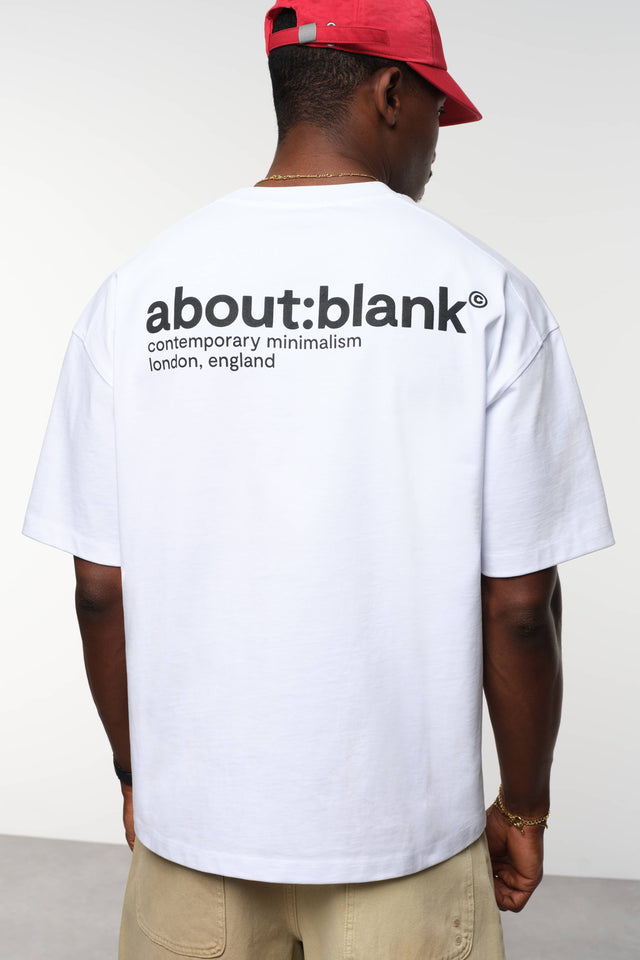 collection t-shirt white/black