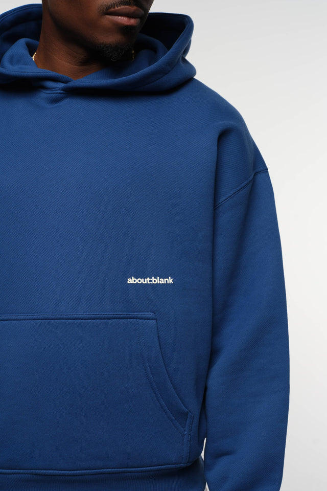 box hoodie estate blue