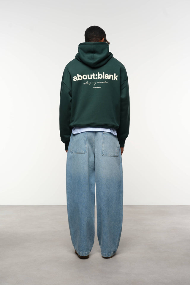 box hoodie epsom green