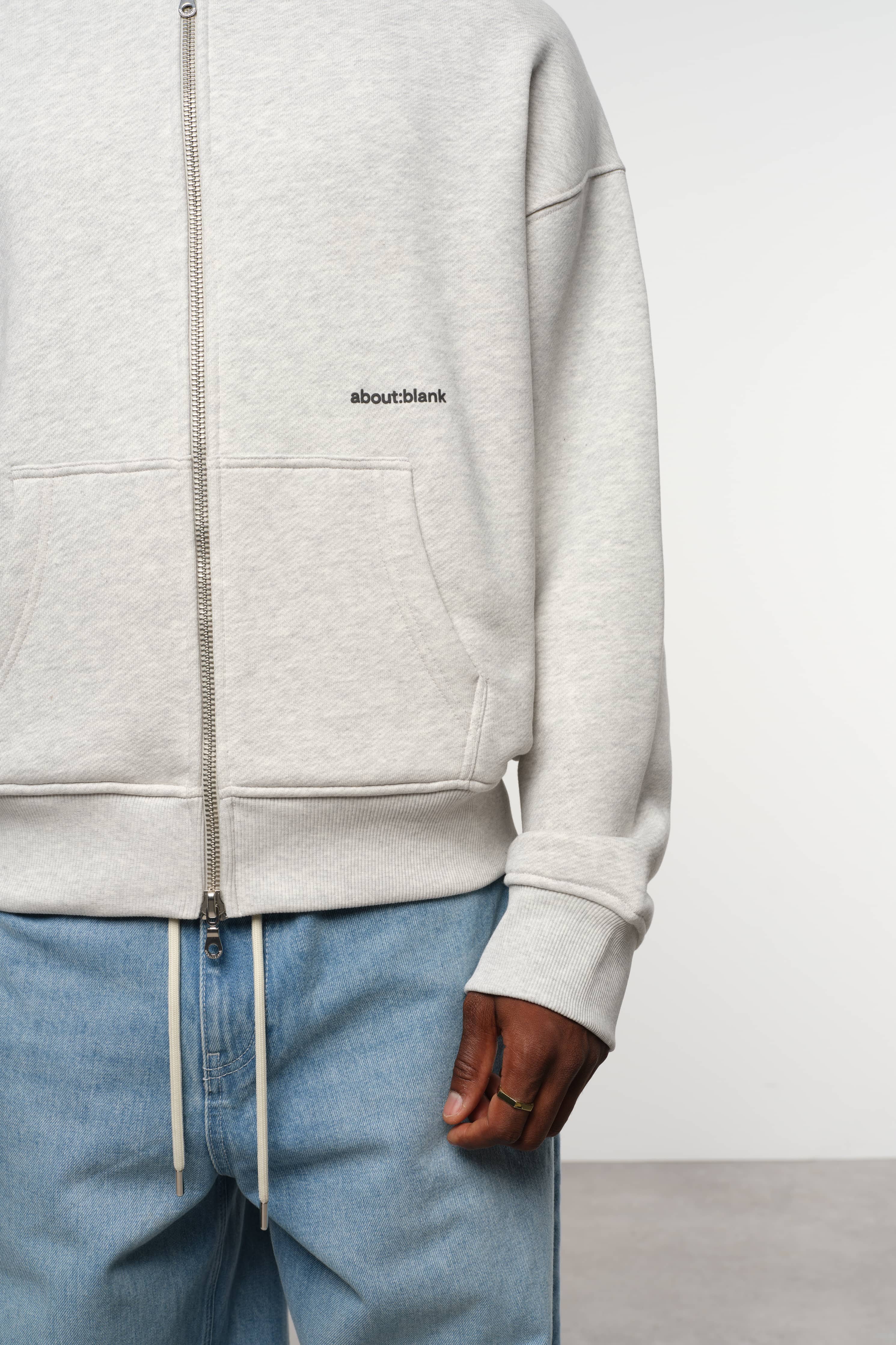 B Logo Hoodie アッシュ Mサイズ B logo hoodie – YZ