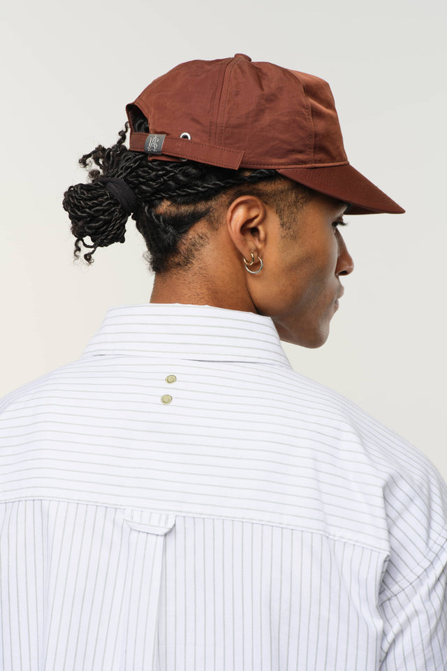 oxford script shirt white/sage