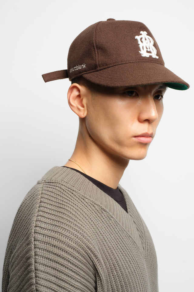 monogram cap brown/ecru
