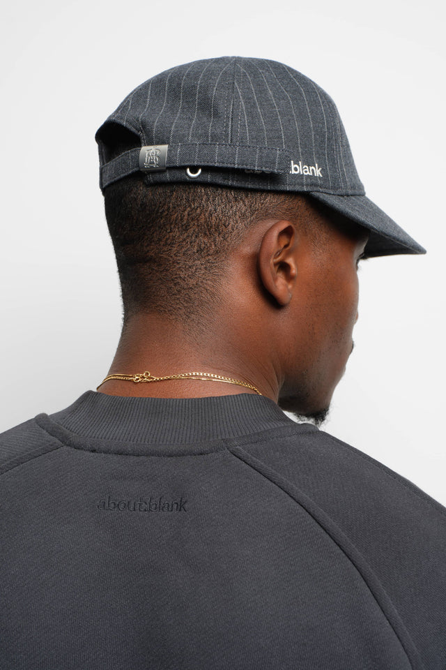 washed raglan sweat black