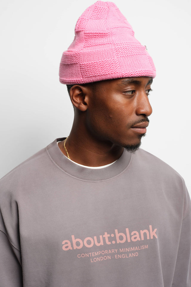 garcon t-shirt charcoal/pink