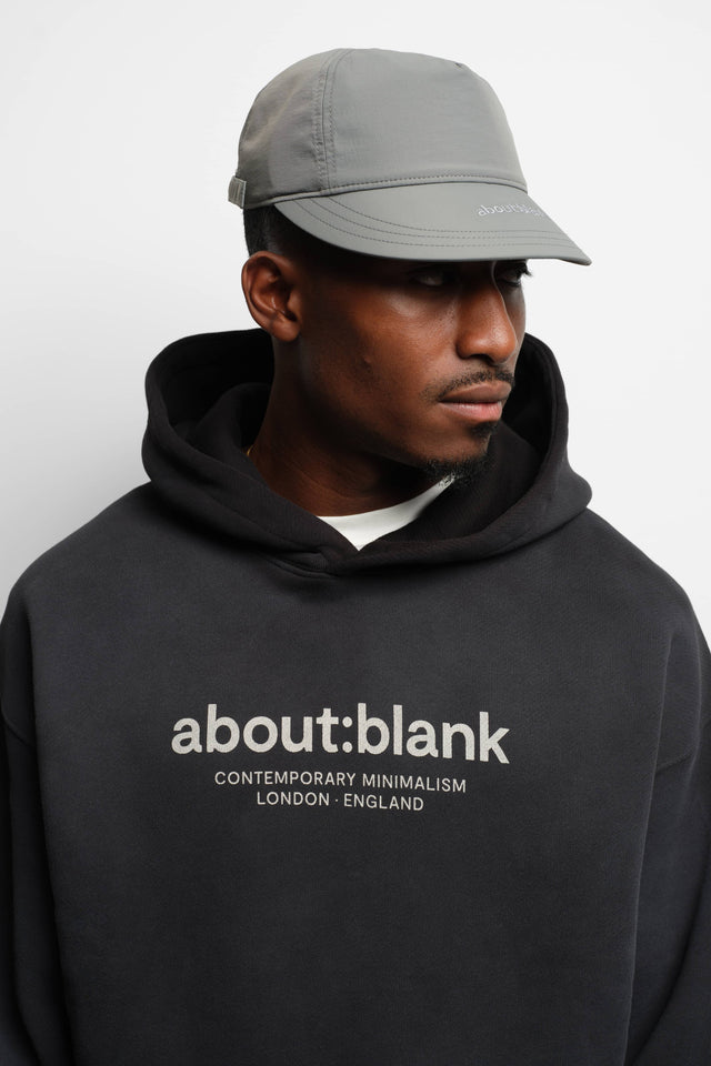 garcon hoodie washed black