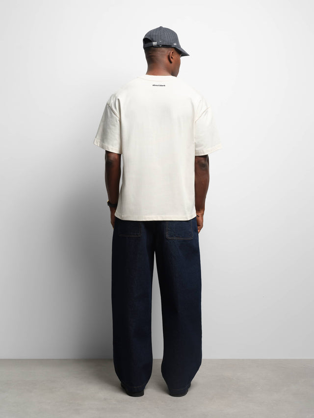 monogram t-shirt oat/black