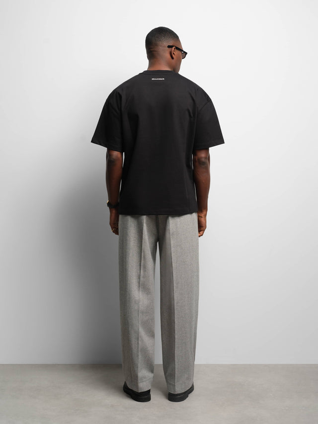 monogram t-shirt black/ecru