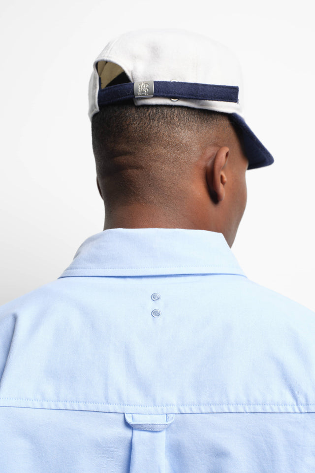 monogram oxford shirt blue