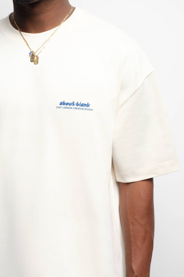 collection t-shirt oat/green/red