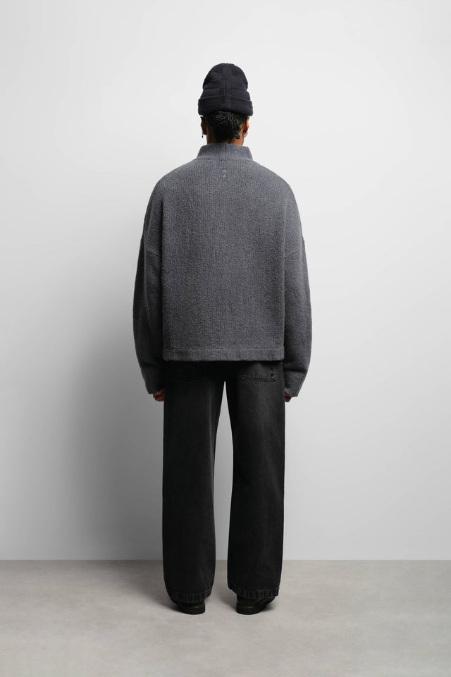 avenue turtle neck charcoal