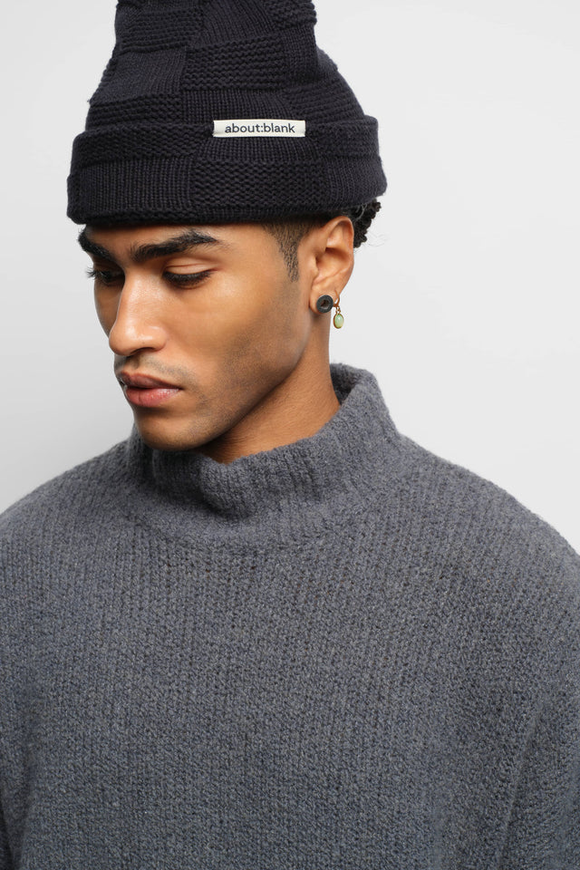 avenue turtle neck charcoal