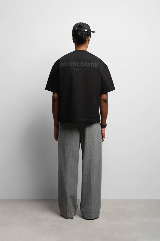 box t-shirt black/black