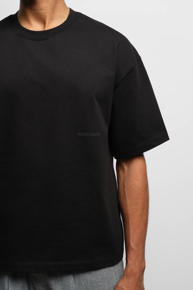 box t-shirt black/black