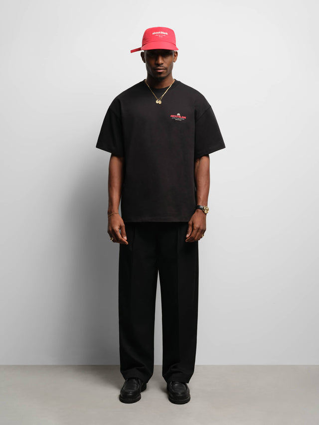 blazon t-shirt black/red/grey