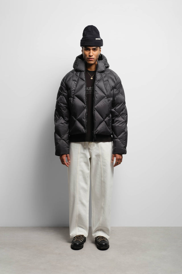 puffer dusty black