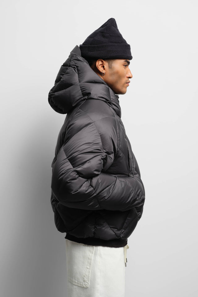 puffer dusty black