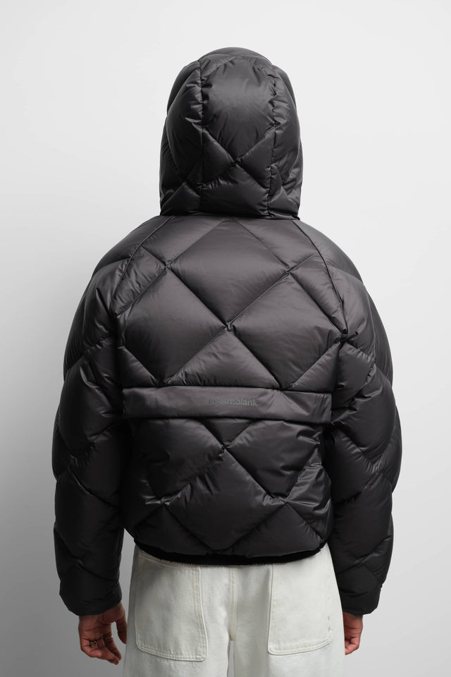 puffer dusty black