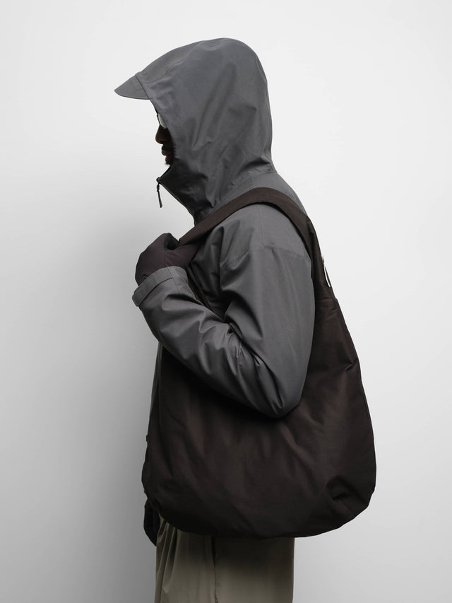 water reactive jacket dusty black