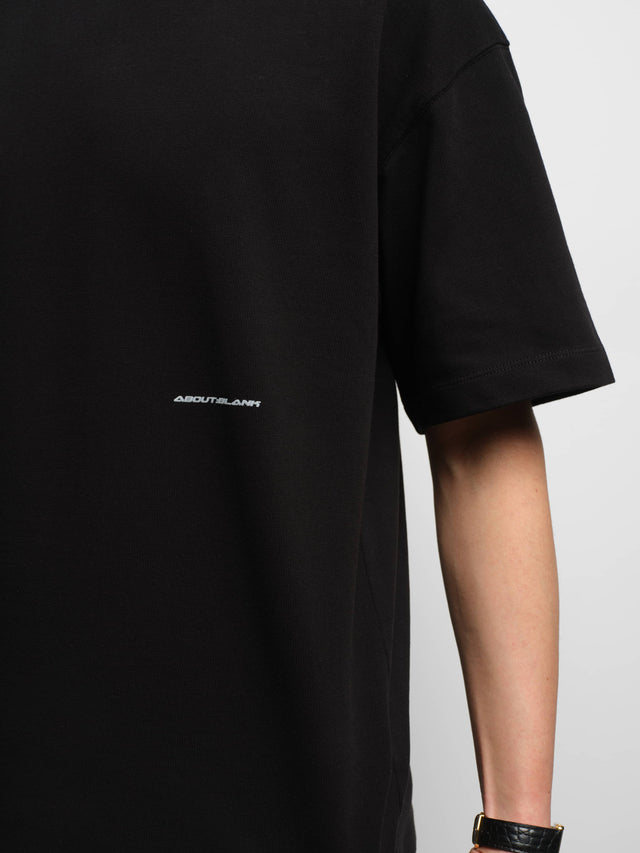 oblique t-shirt black