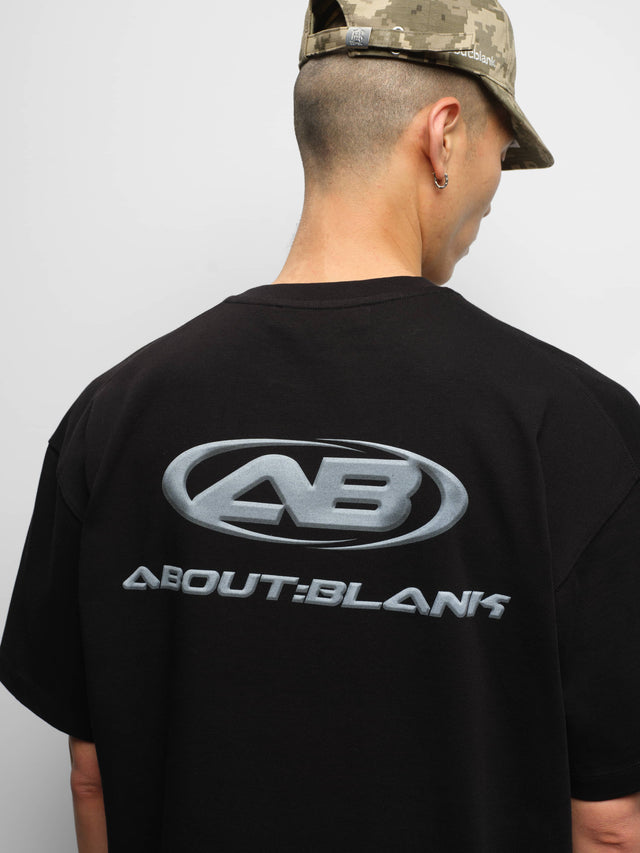 oblique t-shirt black