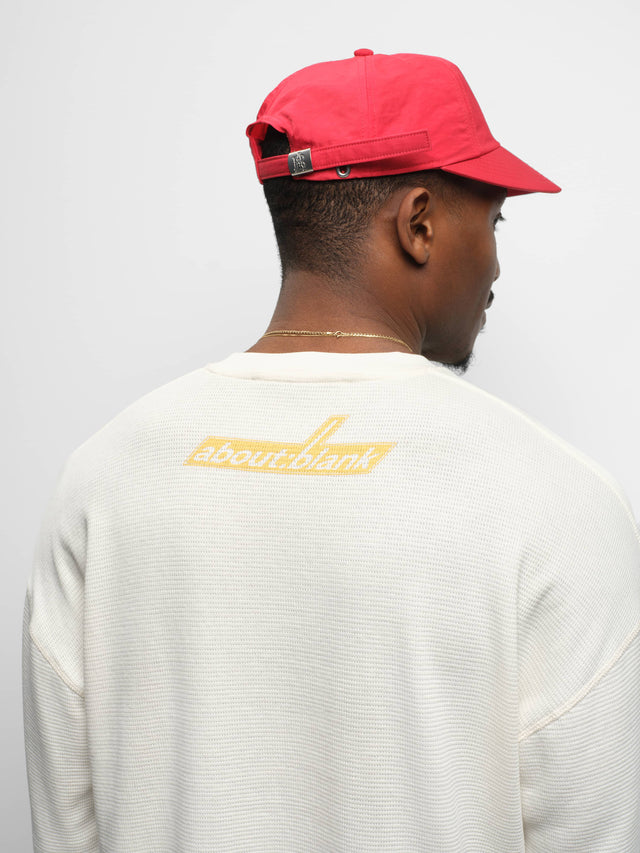 slalom graphic waffle t-shirt oat