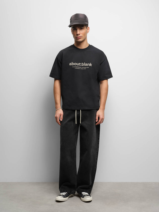 garcon t-shirt black