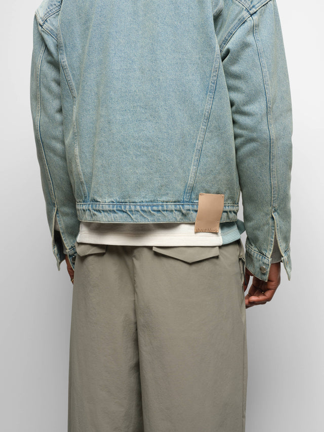 denim jacket murky wash