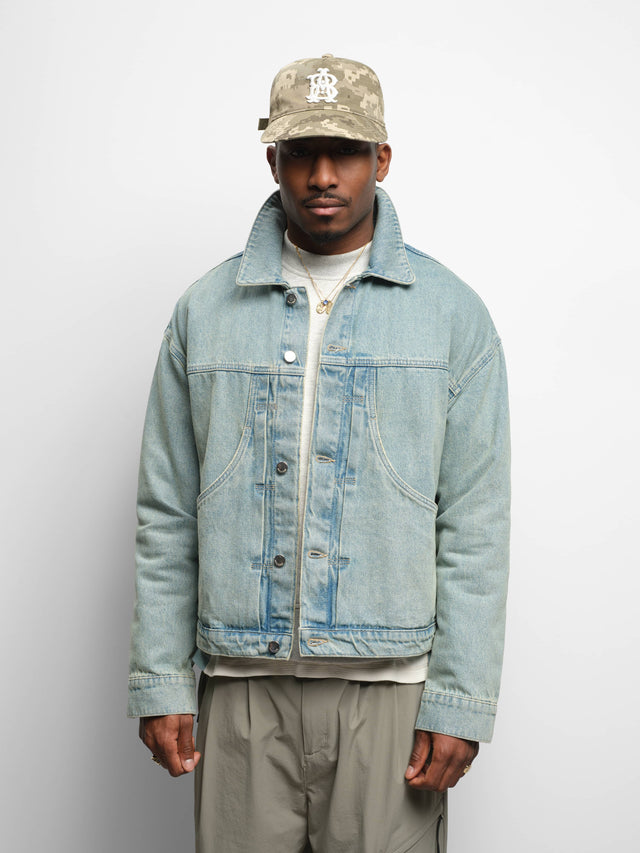 denim jacket murky wash