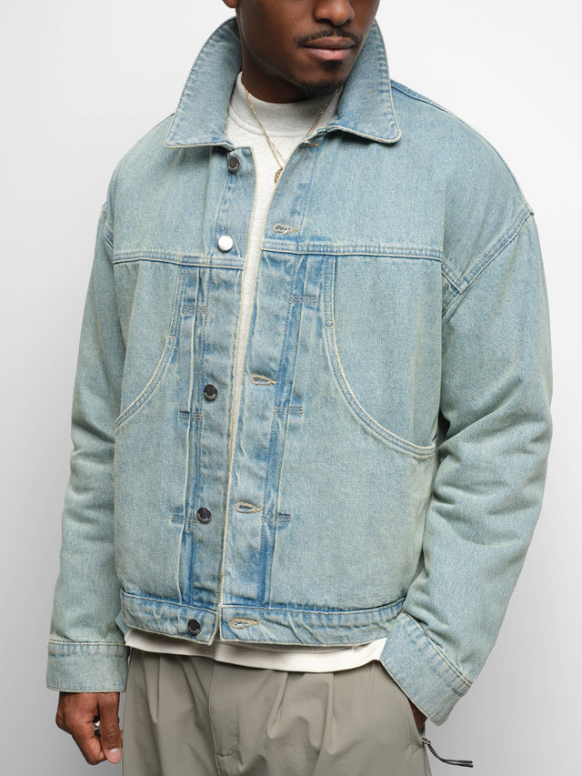 denim jacket murky wash