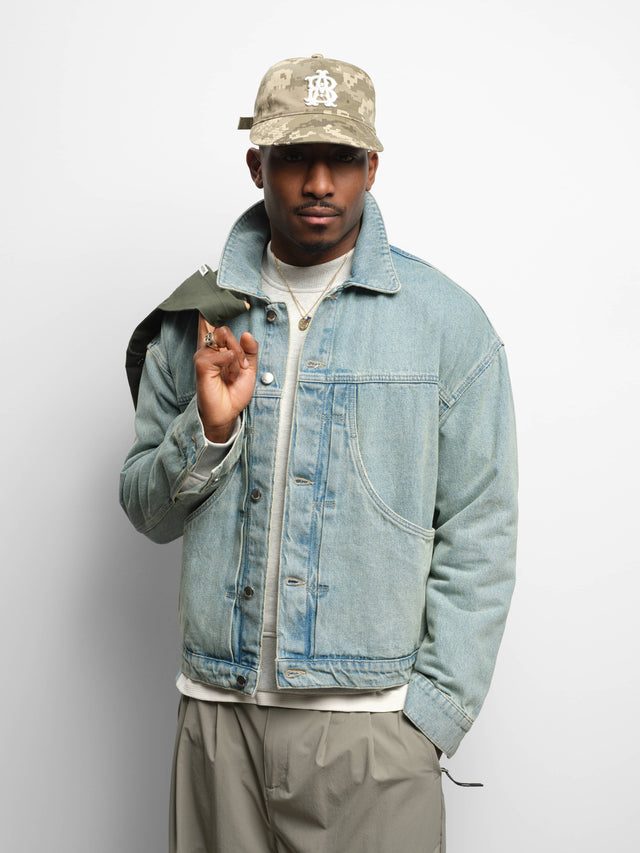 denim jacket murky wash