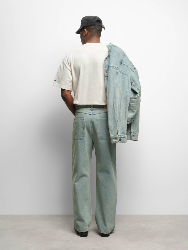 classic t-shirt oat/black