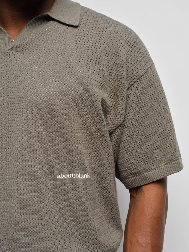 resort knit polo sage
